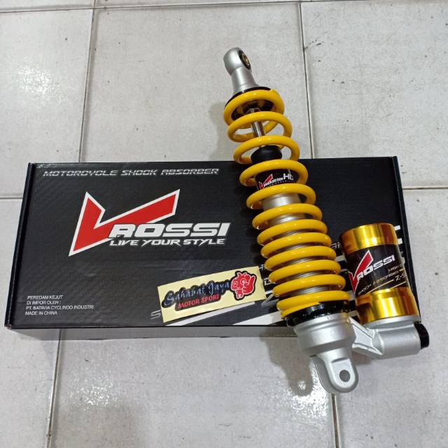 Shock Tabung Bawah VRossi Rebound 330MM Vario 125 Vario 150 Scoopy Fi Terbaru