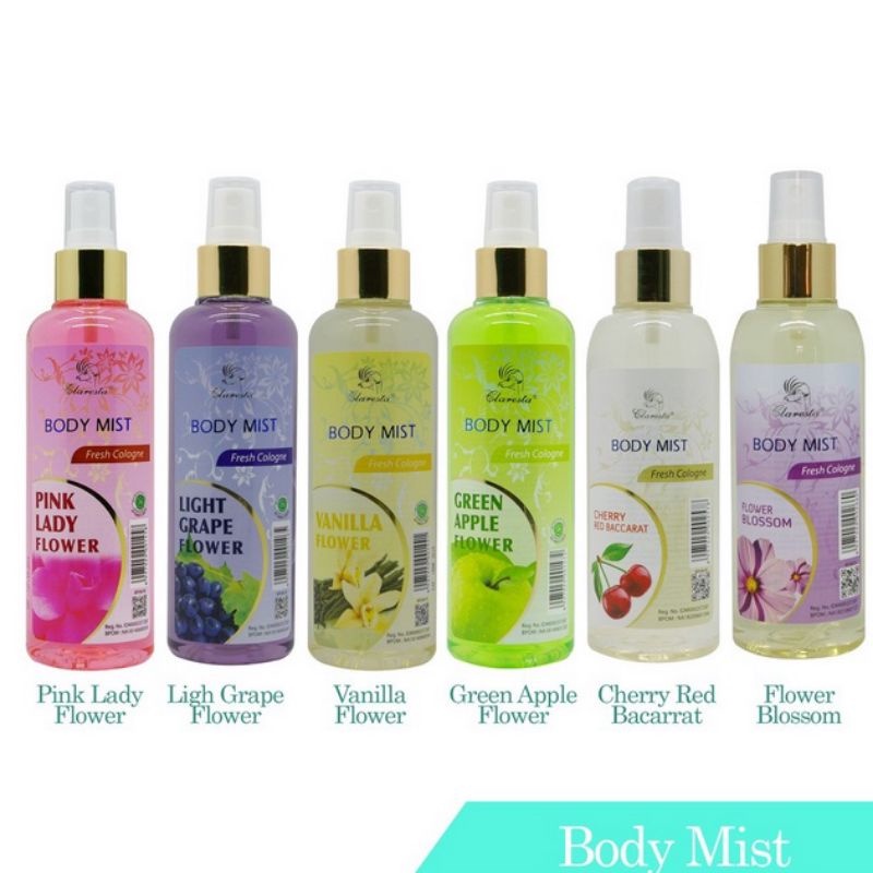 Claresta body mist