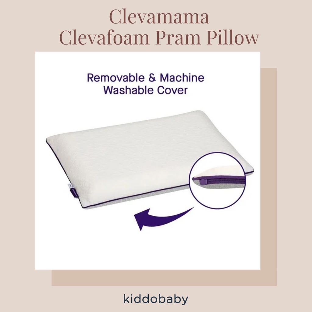 Clevamama Clevafoam Pram Pillow | Bantal Stroller Anti Peyang