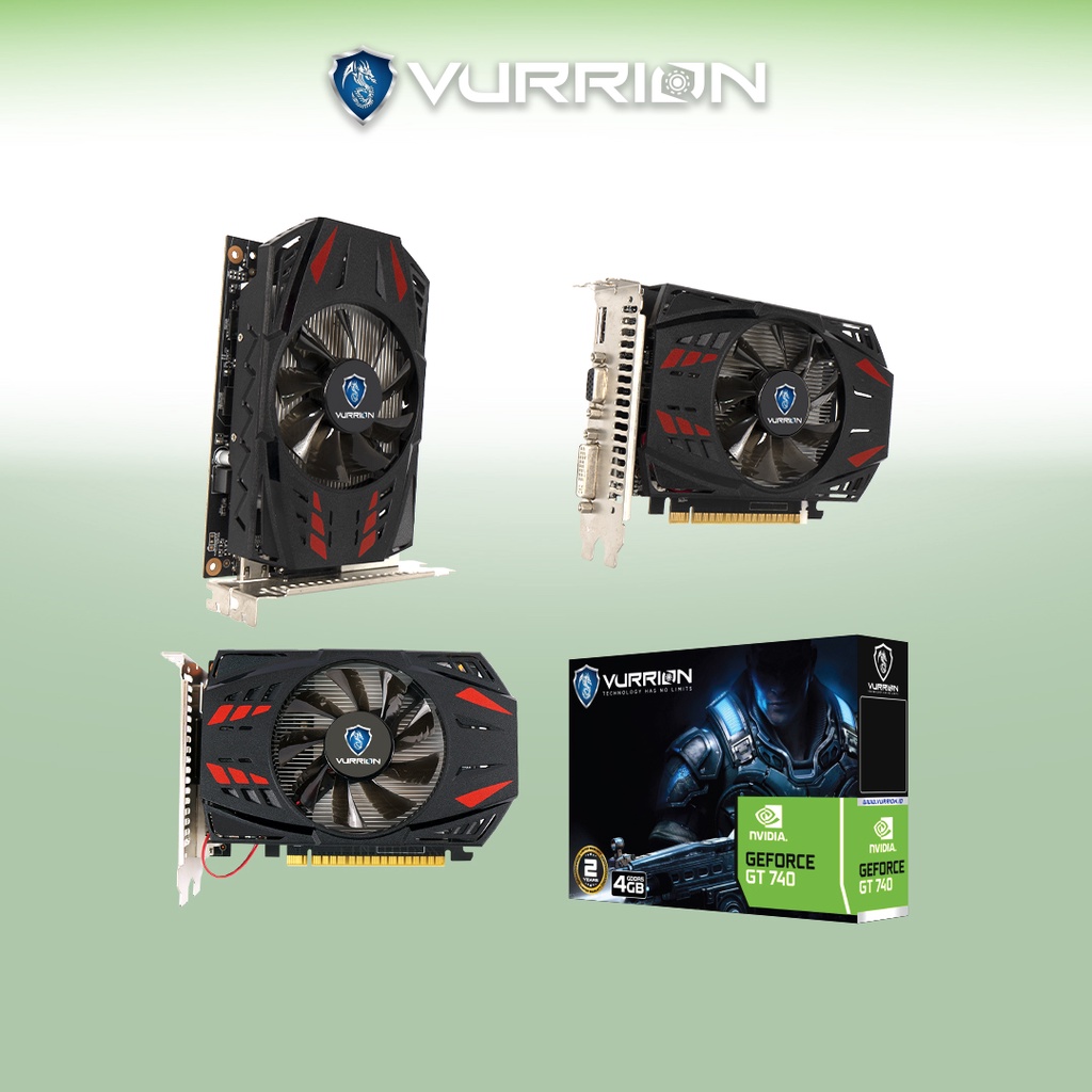 VGA Card GT 740 2GB / 4GB GDDR5 128Bit Vurrion Geforce Nvidia GPU GT740 Garansi Resmi