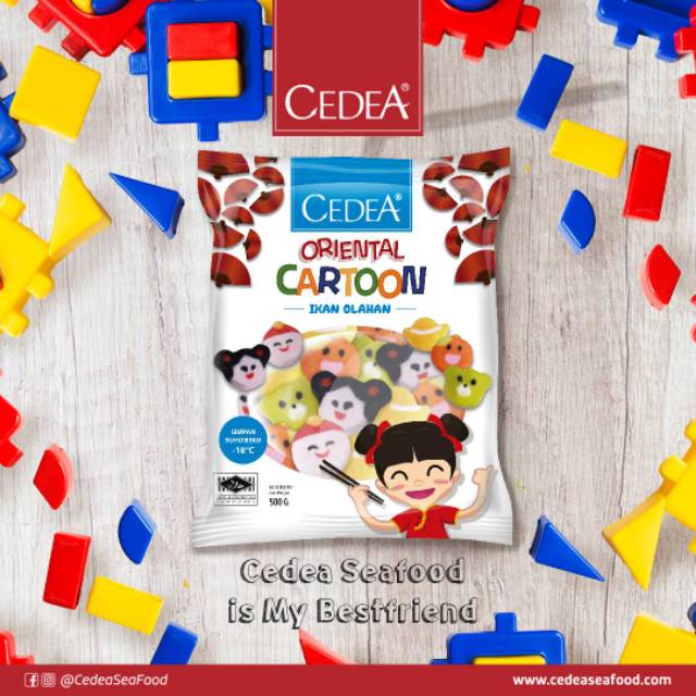 Cedea Oriental Cartoon 500 gram