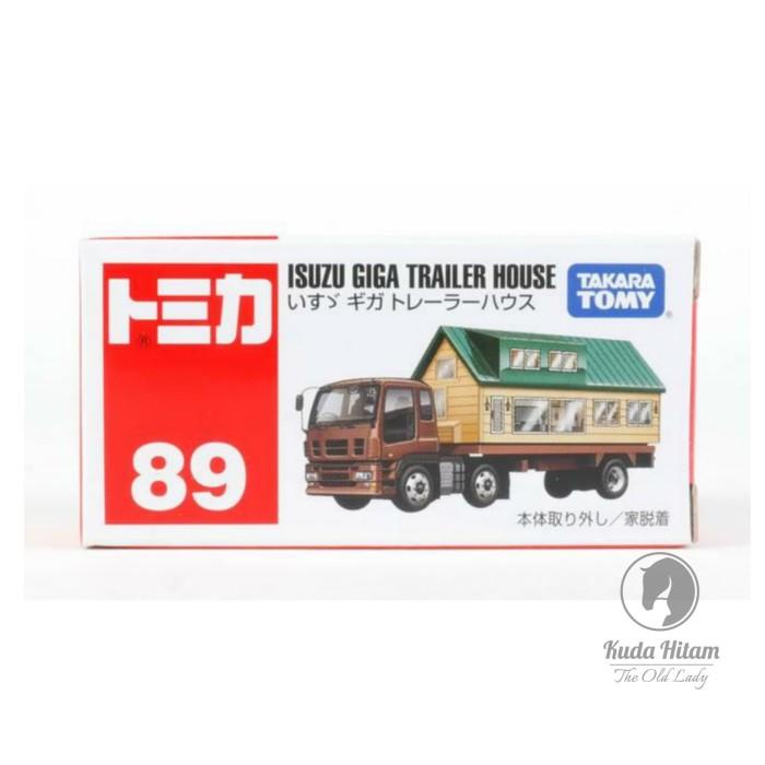 Tomica No 18 Isuzu Giga Trailer House
