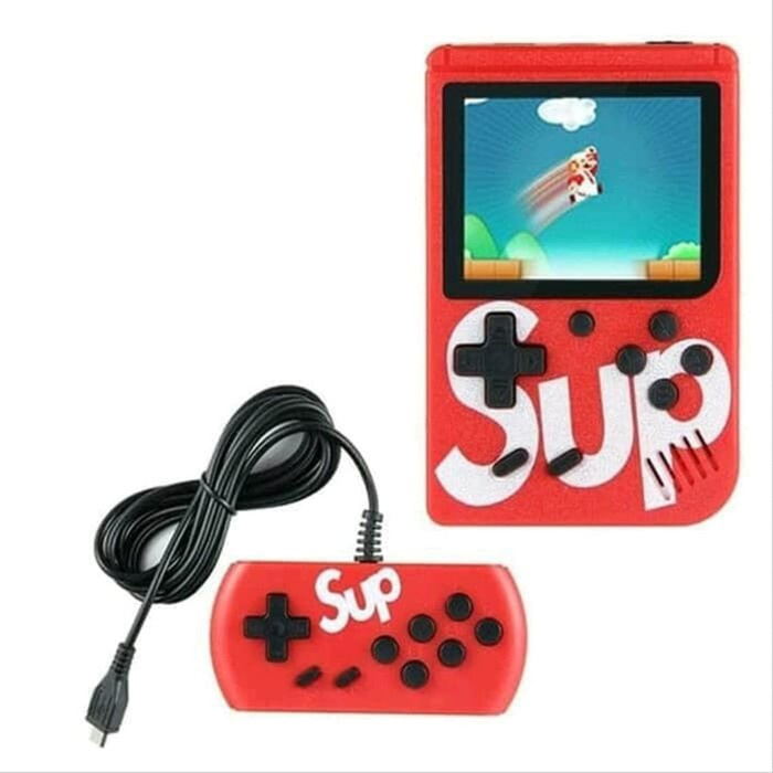 Gameboy Lawas 2 Player Retro Mini 400 in 1 SUP / Game Box Portable Game Boy - Hitam