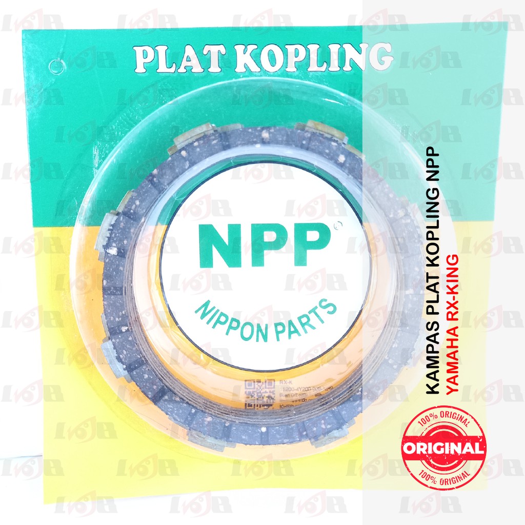 NPP Kampas Plat Kopling RX K King Yamaha Clutch Parts 6 Lembar