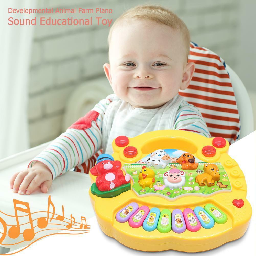 Animal Piano / Mainan Anak / Mainan Bayi Musik Hewan Kado Baby Toy SNI Murah