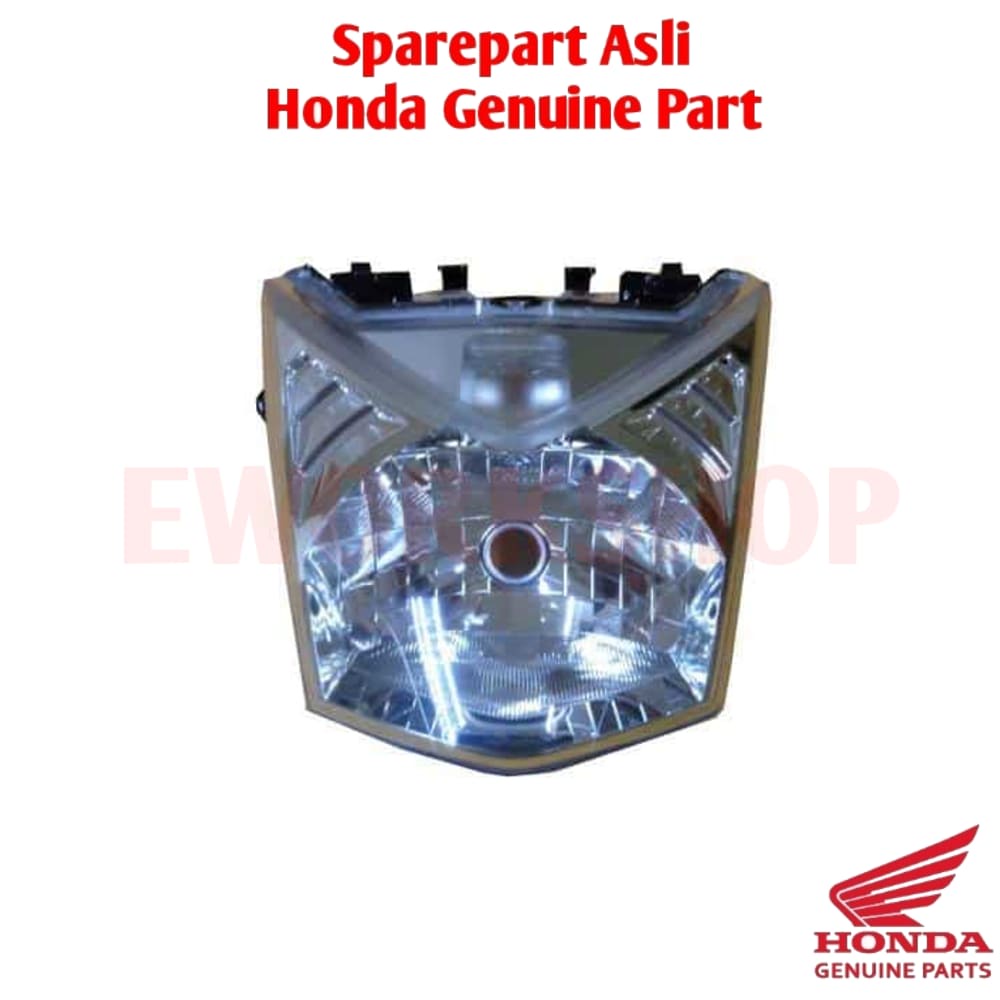 Reflektor Lampu Depan - Beat Fi / Injeksi 2014 Asli Honda 33110K25901