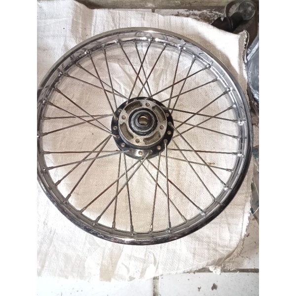 velg depan jari jari yamaha vega new-vega zr-jupiter burhan-jupiter mx-jupiter zx-jupiter z1-vega zr