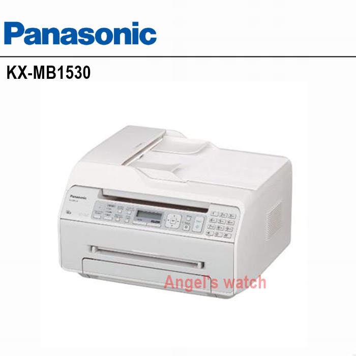 angelswatch Mesin Fax Panasonic KX-MB1530 MultiFungsi Printer KX-MB1530CX (Putih)/ mesin fax panasonic