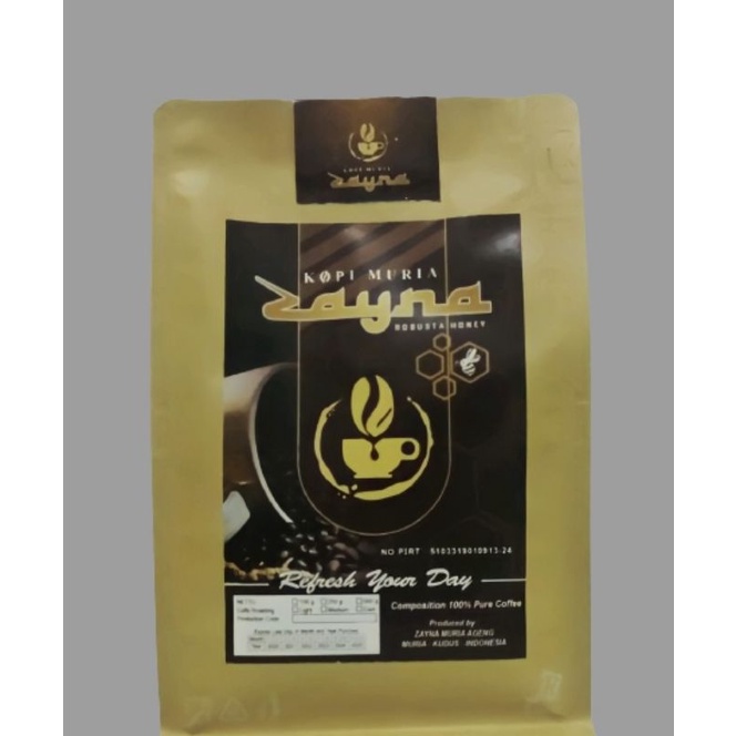 

Kopi Muria Zayna Robusta Honey 250 gr