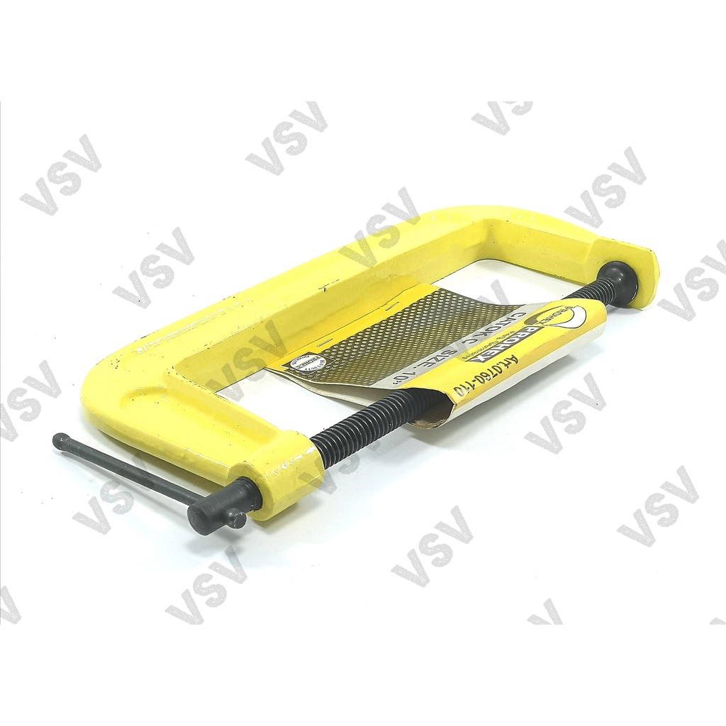 HasstoN Klem C 10&quot;  0760-110 Catok C Penjepit Clamp C Heavy Duty
