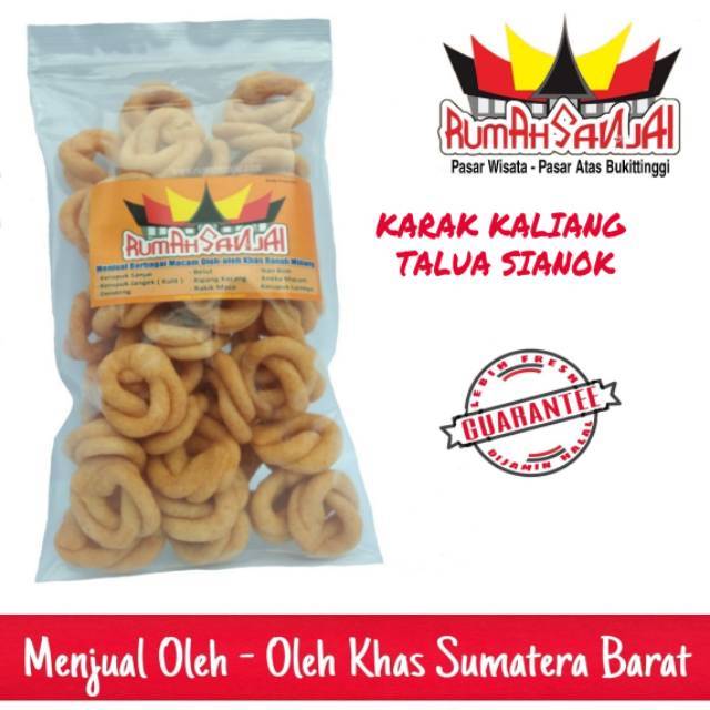 

Karak Kaliang Talua Khas Sianok Bukittinggi 250 gr