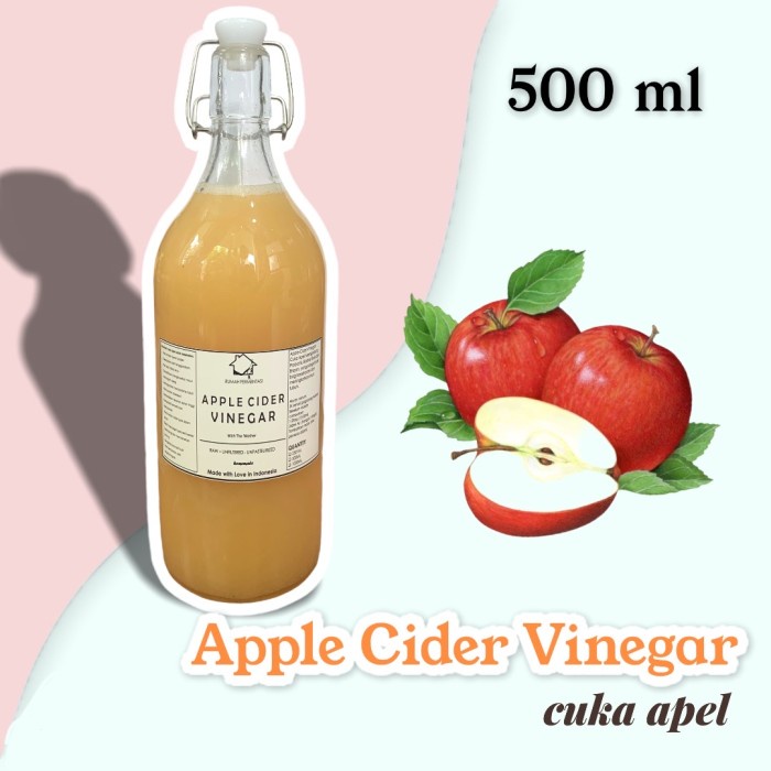 

Jual Apple Cider Vinegar Homemade 500Ml