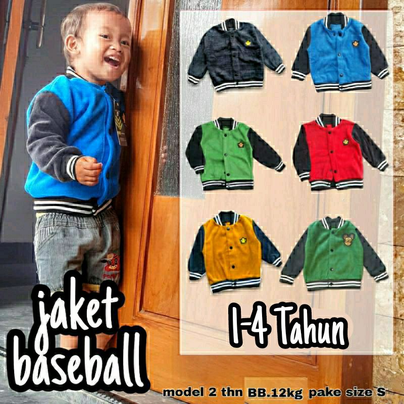 JAKET BASEBALL/JAKET ANAK/JAKET ANAK UNISEX