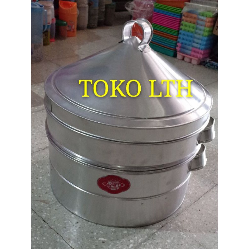 KALAKAT SUSUN 3 ALUMUNIUM 50 CM / KUKUSAN DIMSUM BASO TAHU / PANCI KUKUS