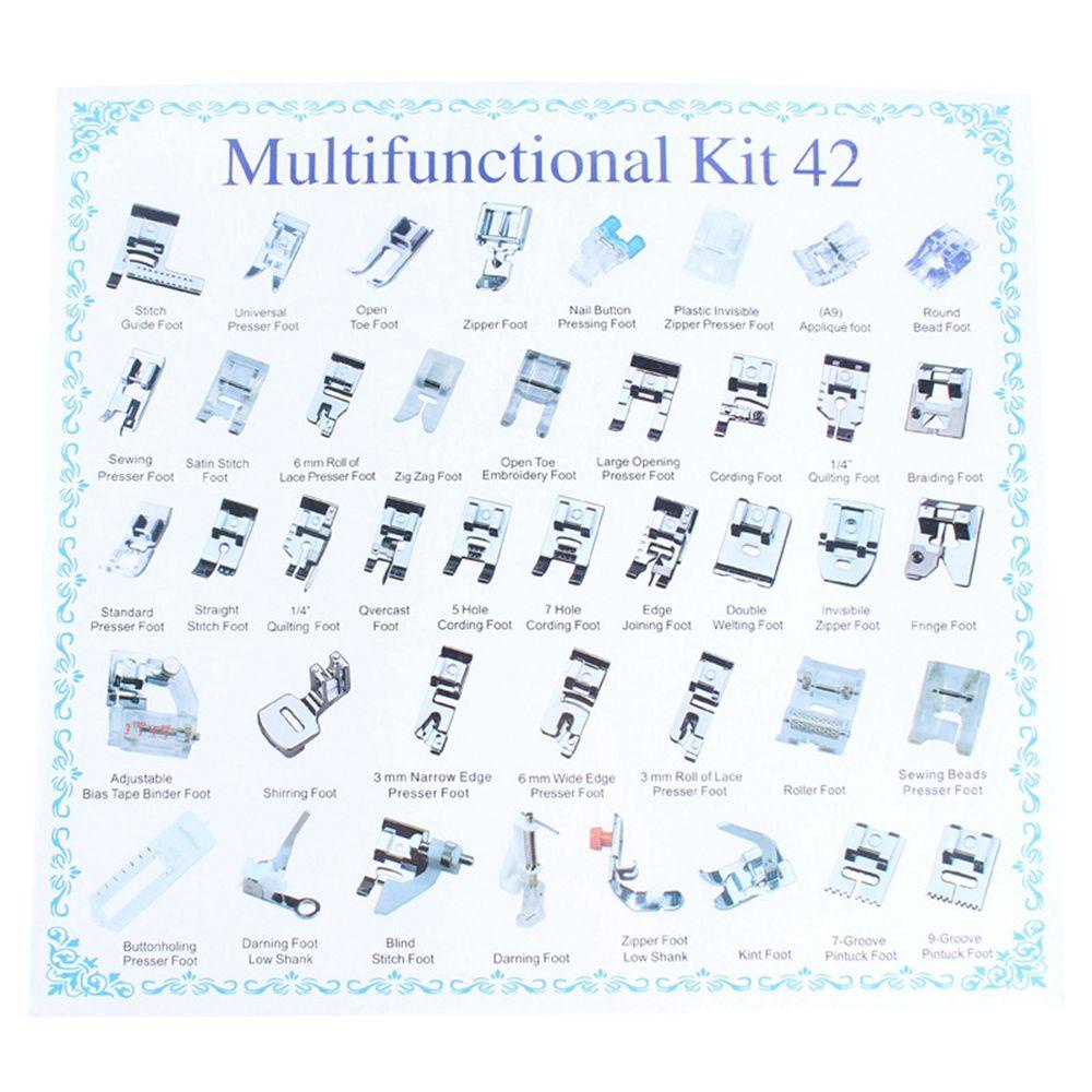 Needway Jahit|42 Pcs Darning Singer Domestic Stitch Home Kaki Set