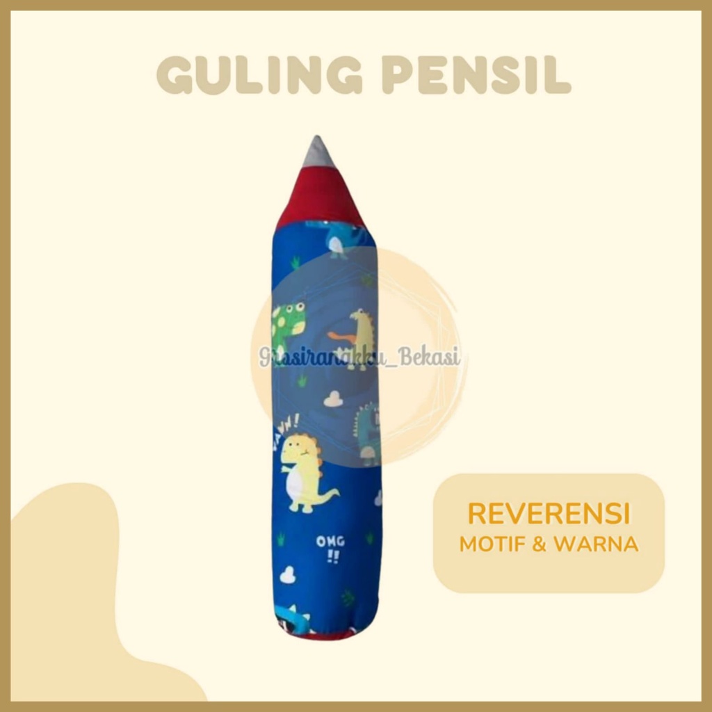 Guling Pensil Termurah Motif Dinosaurus