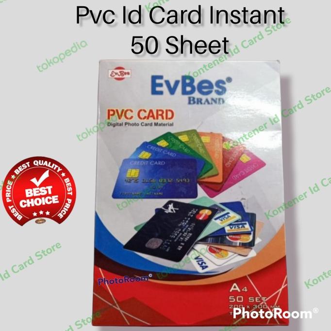 

Kertas Pvc Id Card A4 isi 50/Bahan Pvc Id Card
