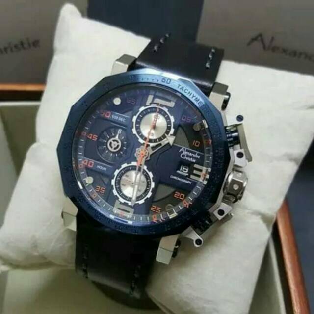 AC 6373 JAM TANGAN PRIA ALEXANDRE CHRISTIE ORIGINAL