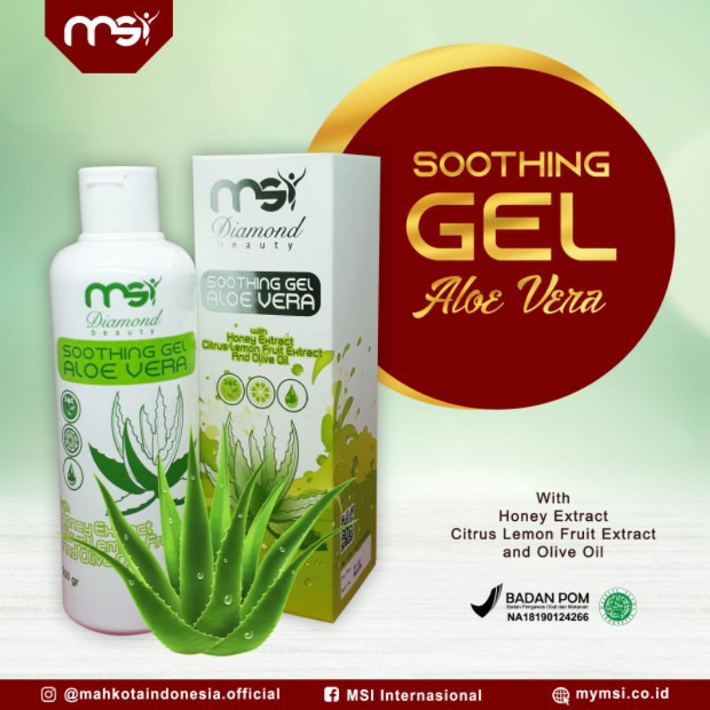 Soothing Gel Aloevera MSI