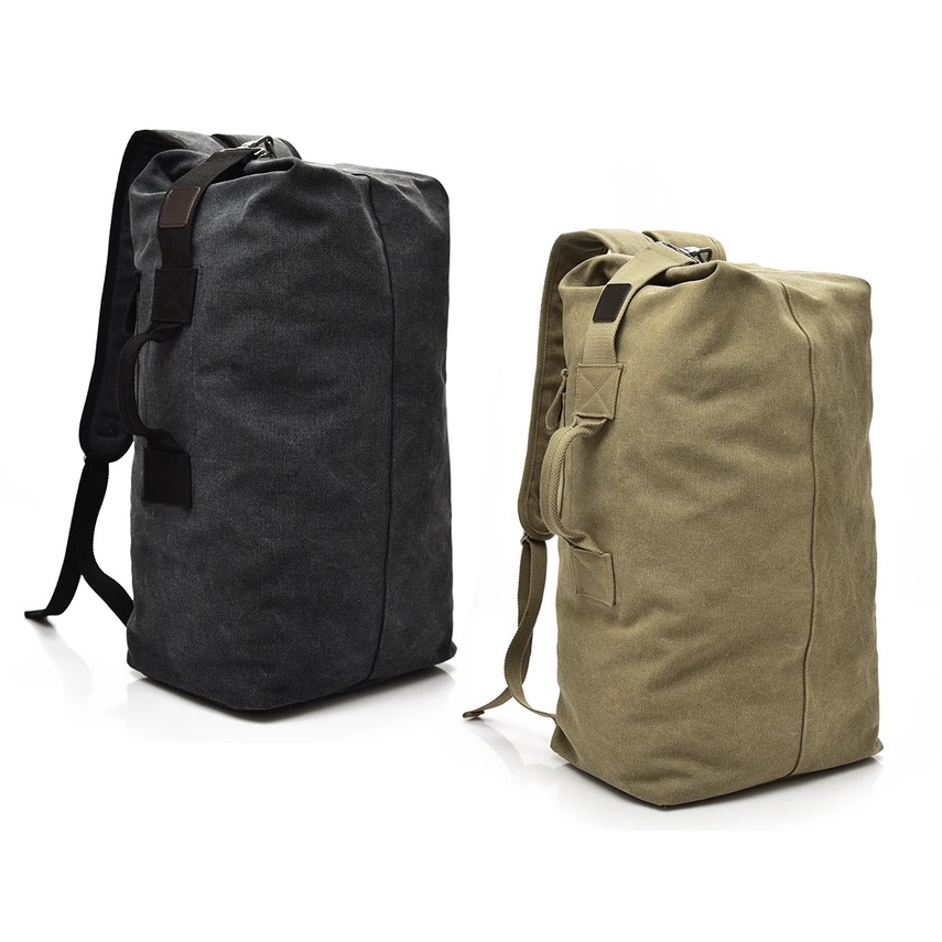 Gumstyle Multi-Purpose Cotton Canvas Traveling Duffel Shoulder Bag Large Capacity Handbag 