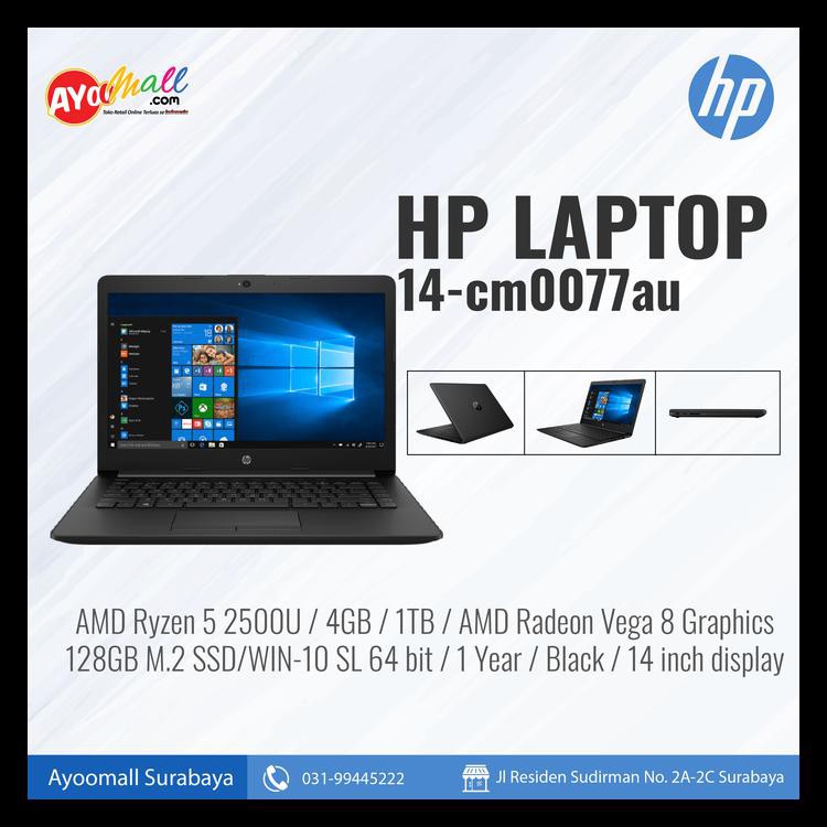 Terlaris Hp Laptop 14-Cm0077Au Amd Ryzen 5 Promo Barang Murah