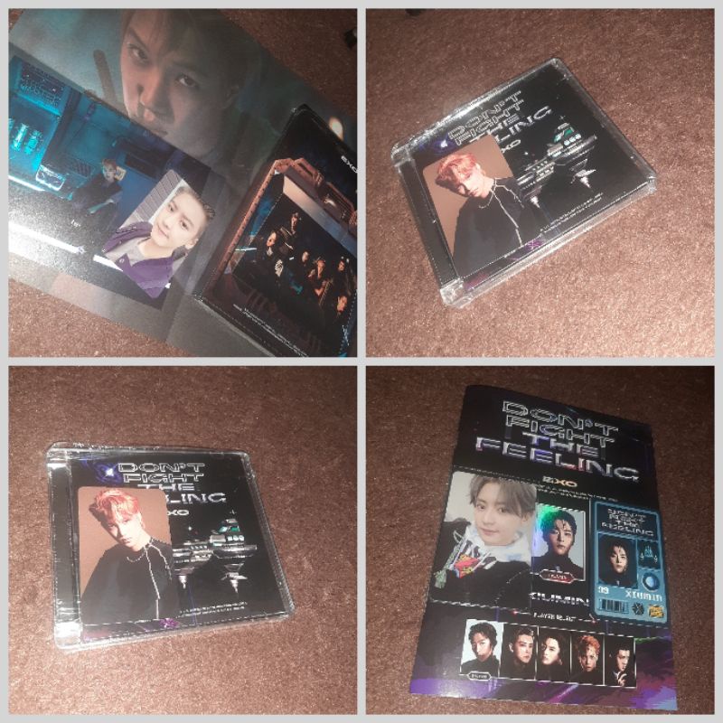 Don't Fight The Feeling DFTF PB 2 Expansion Jewel Album Chanyeol Kai Xiumin