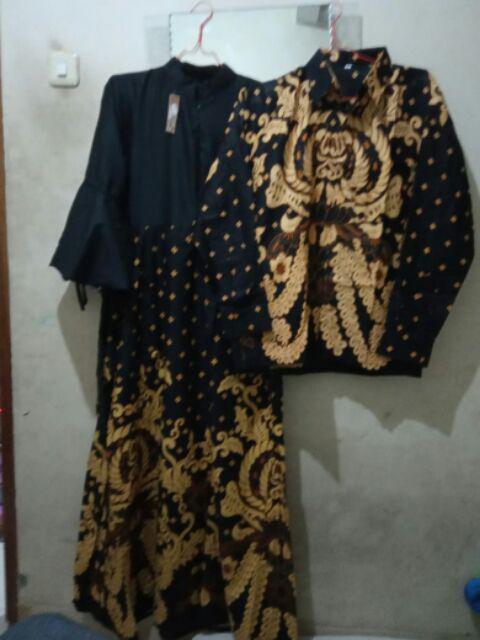 Maura Couple Sania Ruffle Batik Couple