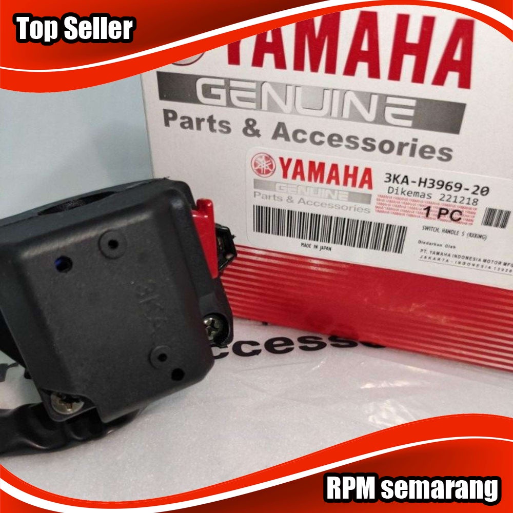 Saklar holder switch Kiri Yamaha RX King - RXK old Original JAPAN Kode 3KA di saklar - RPMsemarang1 