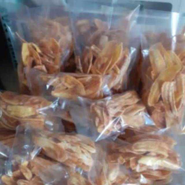 

Keripik pisang kapas 500gr