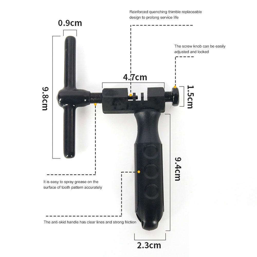 Lanfy Pin Rantai Sepeda Splitter Splitter Sepeda Link Pemutus Pemecah Pemecah Pemecah Pemecah Pemecah Perangkat Pemotong Rantai Chain Pin Breaker Repair