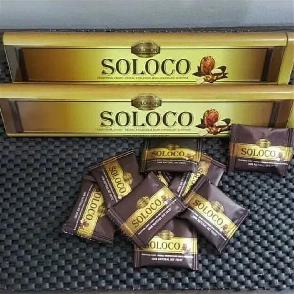 SOLOCO ASLI ORIGINAL AU BERHOLOGRAM SOLOCO PERMEN PENAMBAH STAMINA PRIA
