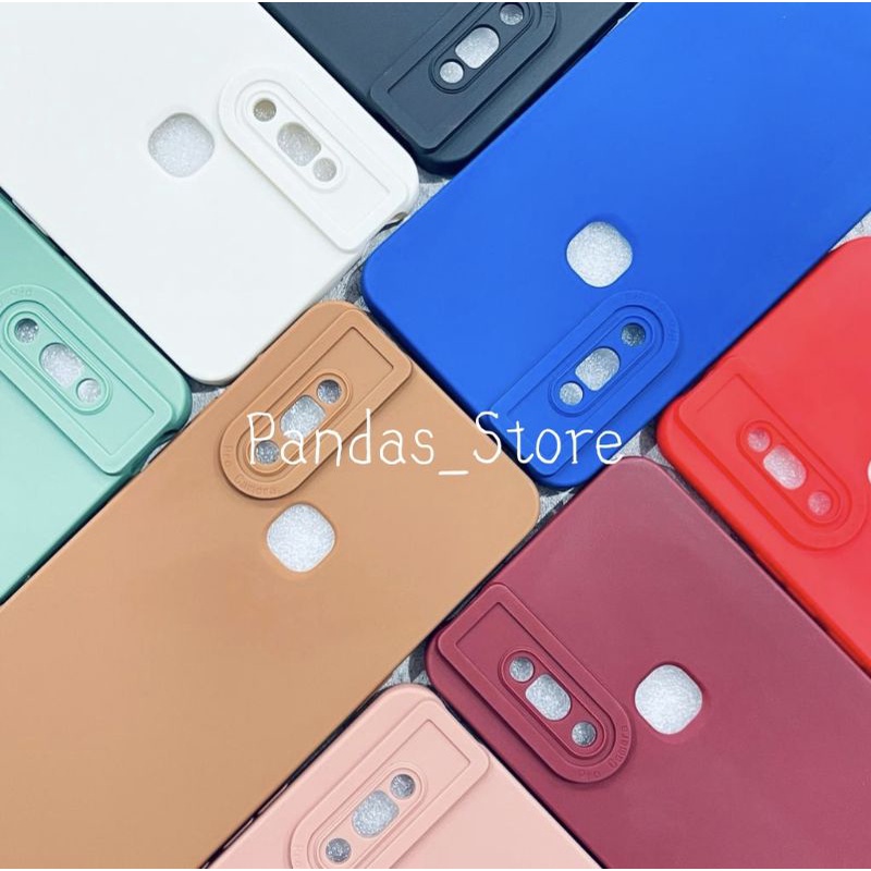 Softcase Pro Camera Vivo V15 Candy Case Full Color 3D Silikon TPU