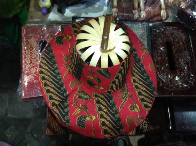 TERMURAH! TOPI BATIK UNIK DARI KIPAS BATIK - SOUVENIR CANTIK KHAS JOGJA BEST SELLER READY STOCK