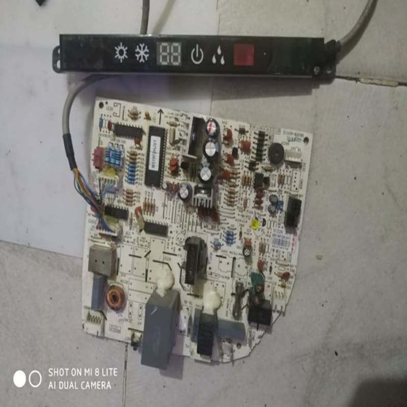 MODUL - PCB - DIGITAL AC SHARP ION PLASMA CLUSTER - BATAM PART