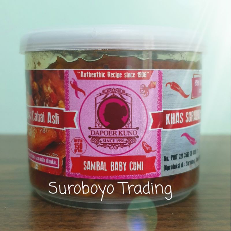 

Sambal Baby Cumi DAPOER KUNO