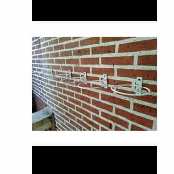 standing pot besi ring tempel dinding