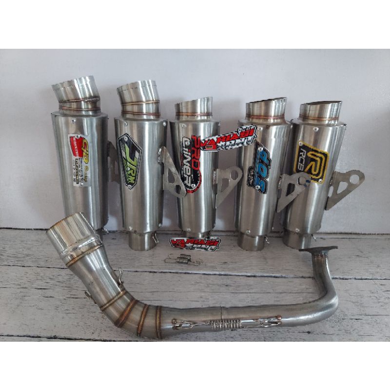 Knalpot Kenalpot Scoopy, Beat ESP / Karbu, LEHER Atas.. Merk CLD JRM ProLiner DOS RCB