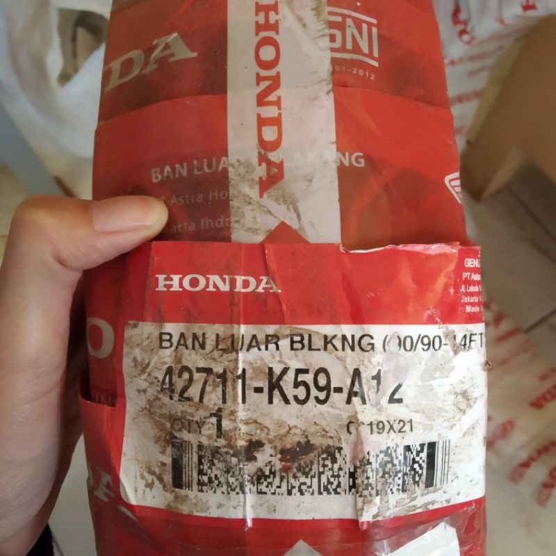BAN FEDERAL 80/90  90/90 RING 14 K59 A 12 TUBLES BAN HONDA MATIC TUBLES VARIO 125 150 BEAT SCOOPY DE