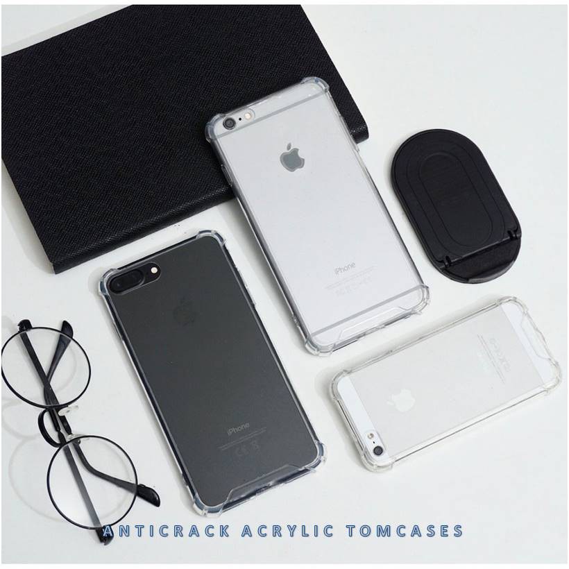 [ TOMCASES ] ANTICRACK CASE ACRYLIC FUZE ANTI SHOCK AKRILIK BAHAN KERAS PREMIUM IP 6 - IP 12 PROMAX