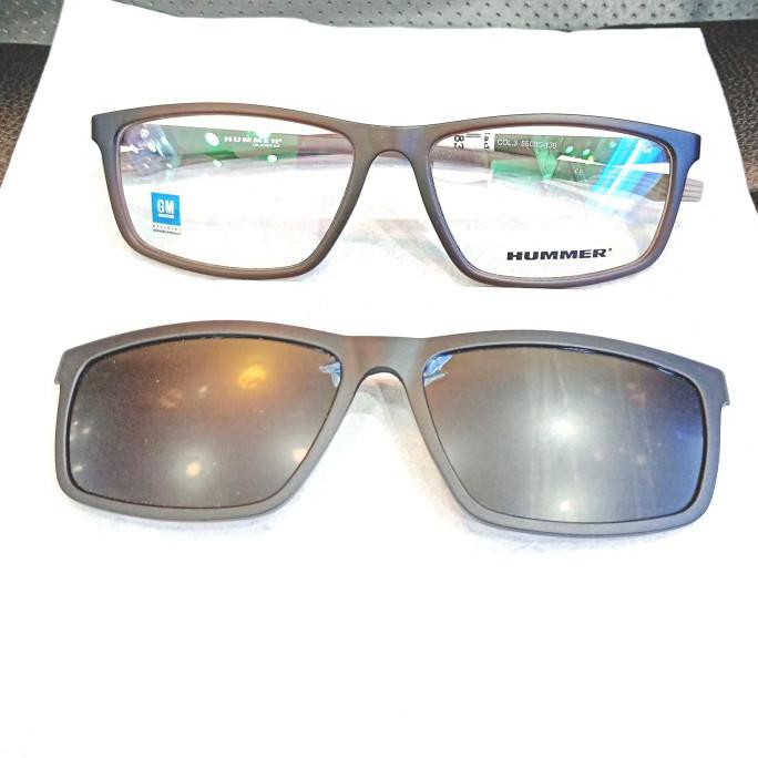 Frame Kacamata Hummer 8001 Original Clip-On