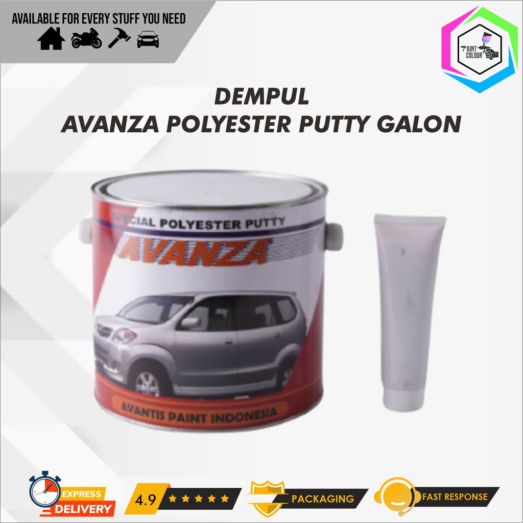 Dempul Special Polyester Putty Avanza Galon