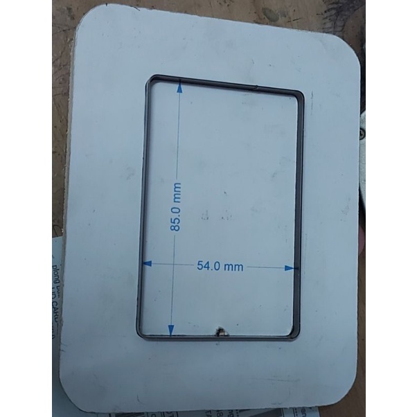 

Pisau bulat oval kotak pisau plong/pond die cutting ID CARD kartu nama rule cutter round