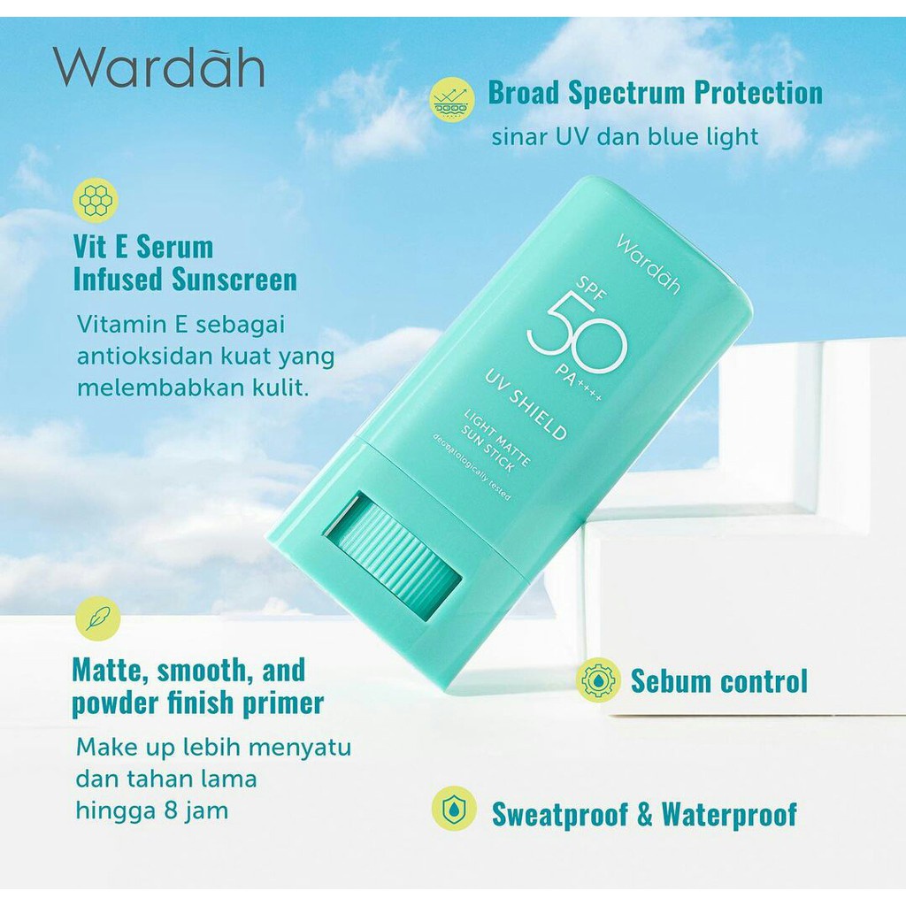 WARDAH UV SHIELD SPF 50 PA+++ SUNSCREEN STICK