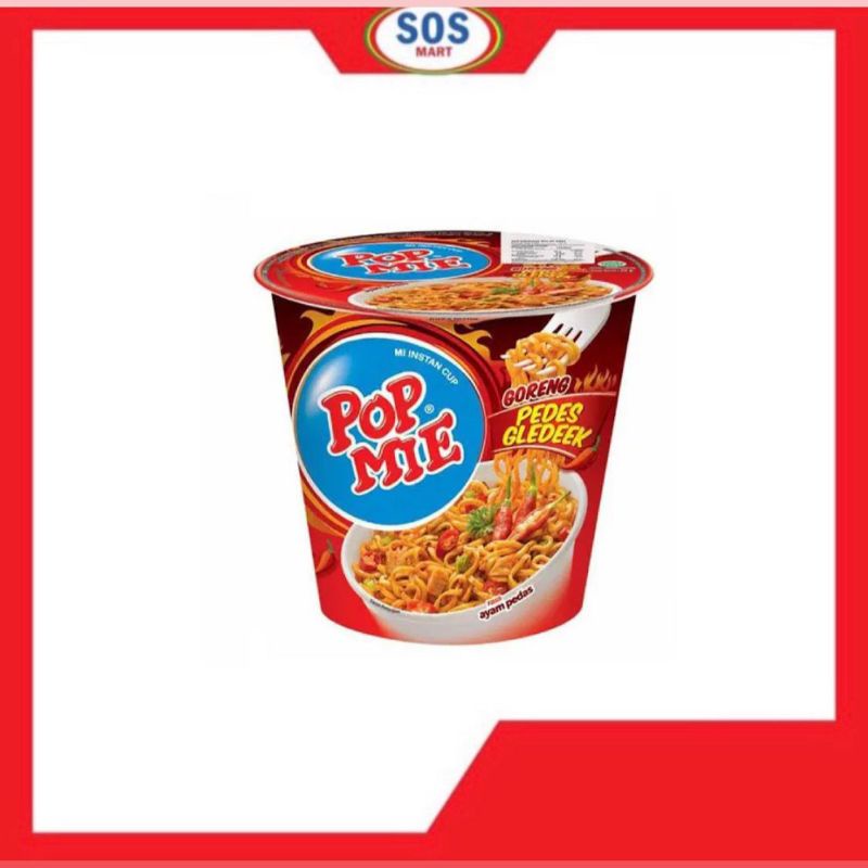 

Pop Mie Goreng Pedes Gledek 75g