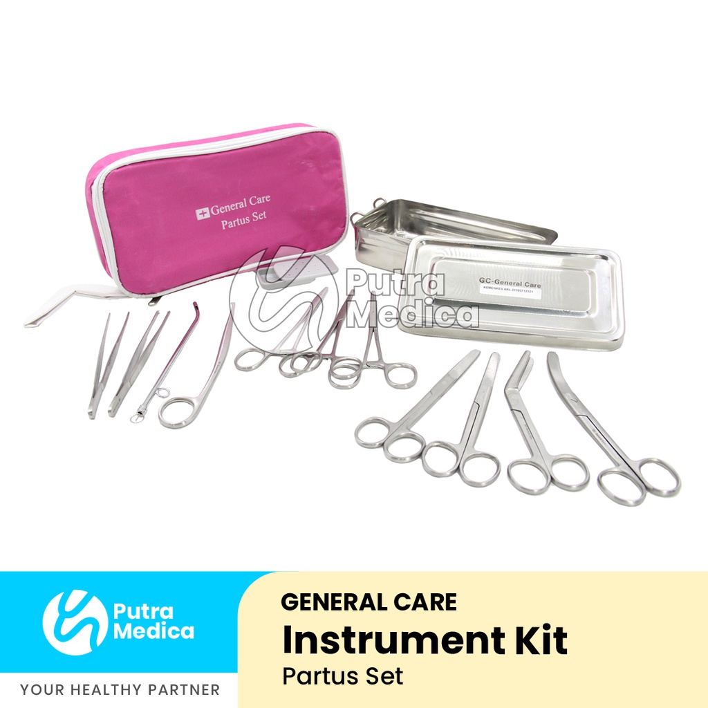 General Care Partus Set / Midwifery Kit / Peralatan Operasi Persalinan / Instrument Kebidanan Medis