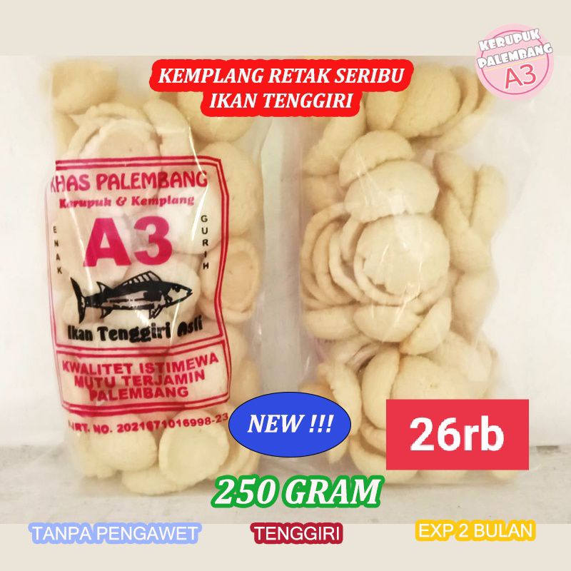 

kemplang retak seribu ikan tenggiri