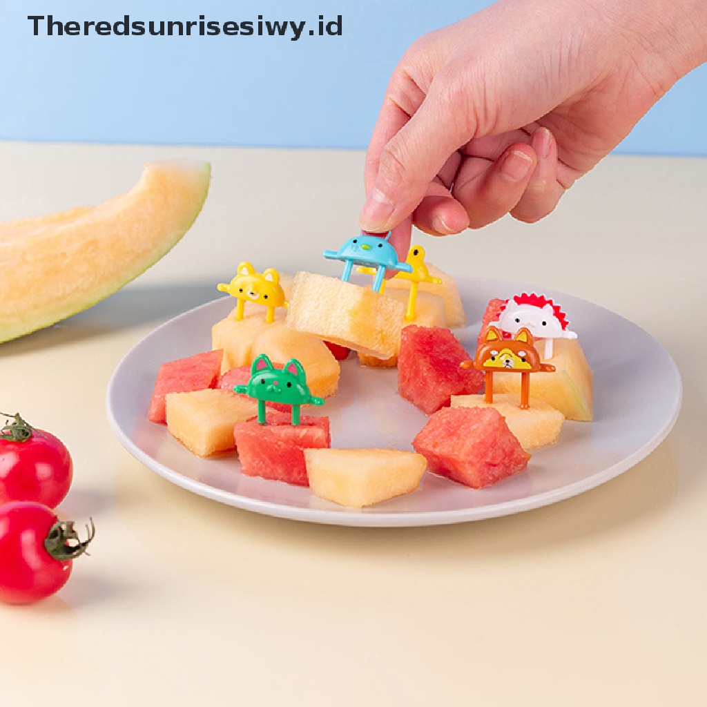 # Alat Rumah Tangga # Garpu Tusuk Gigi Buah mini Bentuk Kartun Hewan Lucu selection