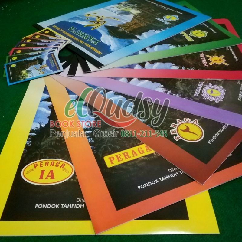 PERAGA YANBUA Satuan Ecer PERJILID | PERAGA 1A-1B-2-3-4-5-6 | Alat peraga yanbua - PERAGA JUMBO NEW