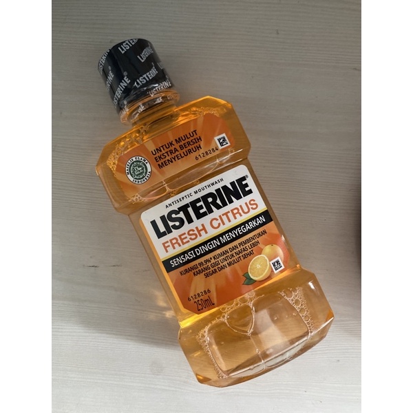 listerine fresh citrus