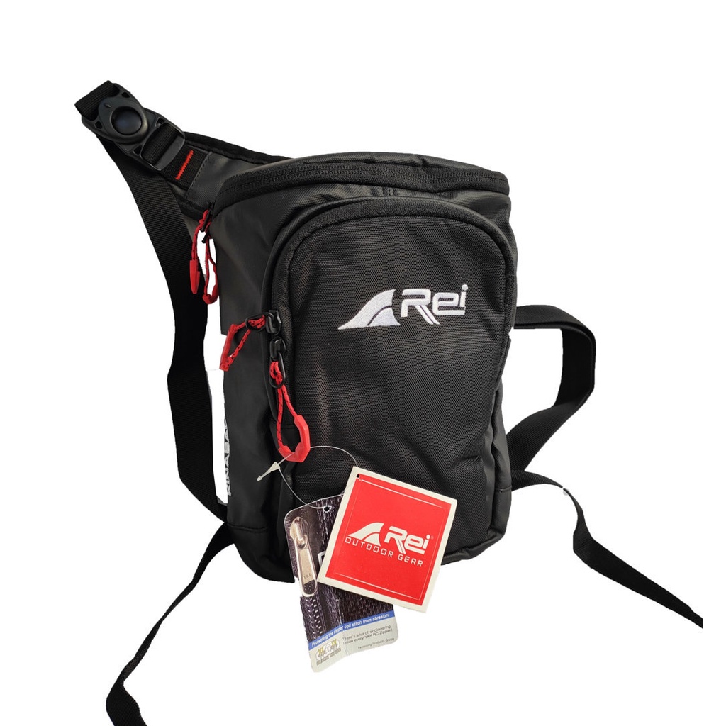 Tas Selempang Paha Rei Kinabalu - Travel Pouch Arei Originals